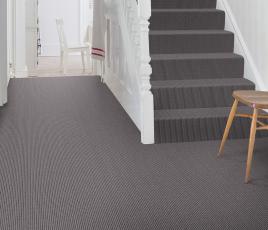 Wool Pinstripe Mineral Sable Pin Carpet 1864 on Stairs thumb