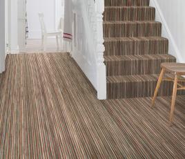 Wool Iconic Stripe Fitzgerald Carpet 1543 on Stairs thumb
