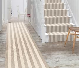 Wool Blocstripe Bone Olive Bloc Carpet 1851 Stair Runner thumb