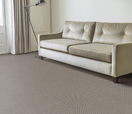 Anywhere Herringbone Ice Carpet 8045 in Living Room thumb