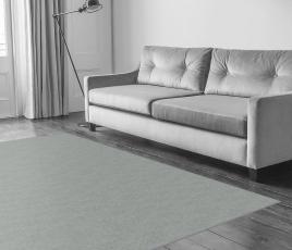 Plush Velvet Aquamarine Carpet 8207 in Living Room thumb