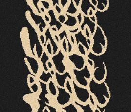 Quirky Waterlake Black Runner by Ella Doran 7088 Swatch thumb