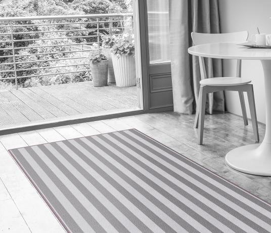 Wool Blocstripe Moon Mineral Bloc Carpet 1853 in Living Room (Make Me A Rug)