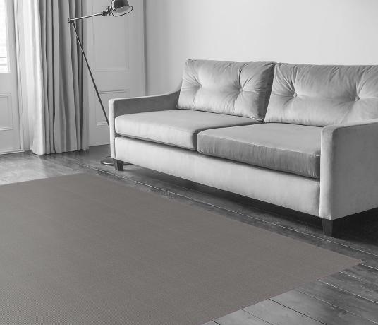 Wool Cord Smoke Carpet 5783 in Living Room