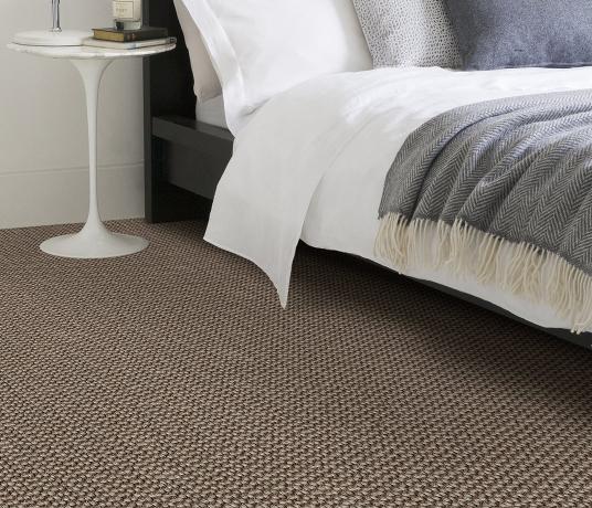 Sisal Bubbleweave Pewter Bubble Carpet 2554 in Bedroom