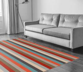Margo Selby Stripe Frolic Minnis Carpet 1920 in Living Room thumb