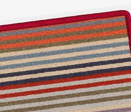Margo Selby Striped Runner 3 rug corner thumb