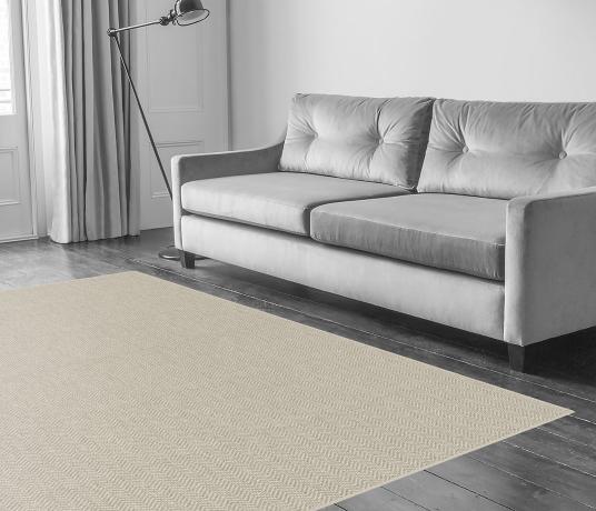 Wool Hygge Fika Kaffe Carpet 1593 in Living Room
