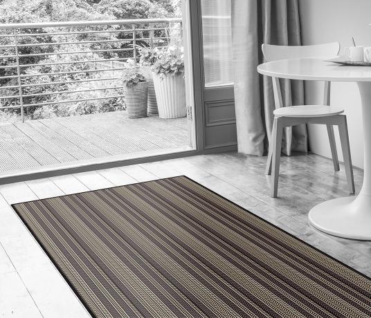 Quirky Hot Herring Ebony Carpet 7136 in Living Room (Make Me A Rug)