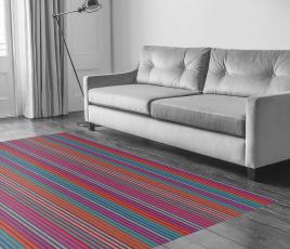 Margo Selby Stripe Carnival Waltzer Carpet 1991 in Living Room thumb
