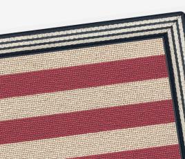 Raspberry Ripple rug corner thumb