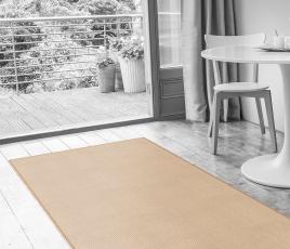Wool Pinstripe Ochre String Pin Runner 1866r in Living Room (Make Me A Rug) thumb