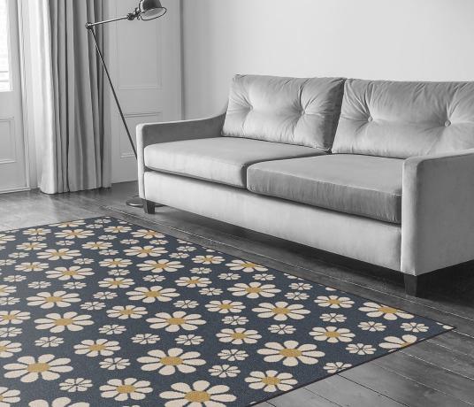 Quirky Bloom Pizzelle Carpet 7171 in Living Room