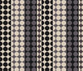 Quirky Margo Selby Button Black Carpet 7215 Swatch thumb