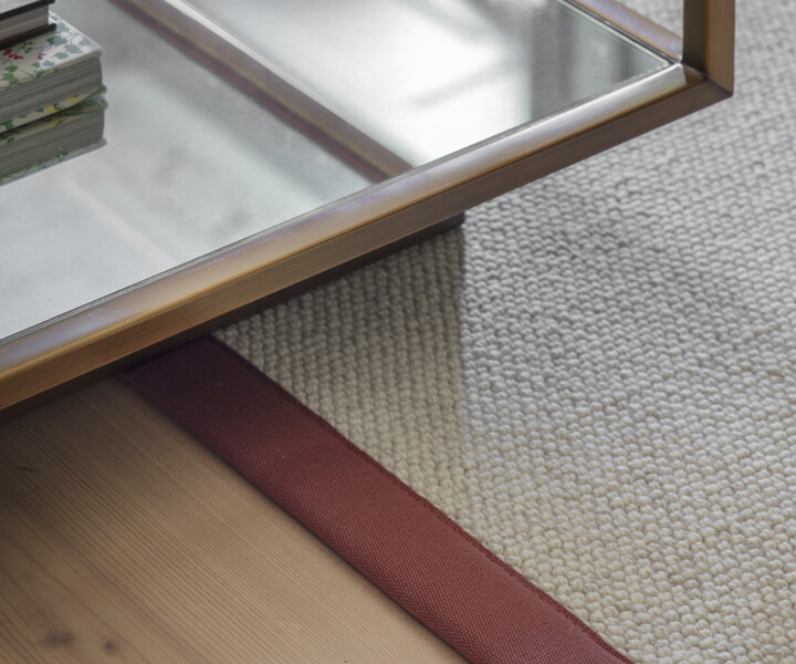 Alternative Flooring, Autumn Trend Watch 2025, Cosy Made-to-Measure Wool Rug For Living Rooms, Wool Riverbed Kells