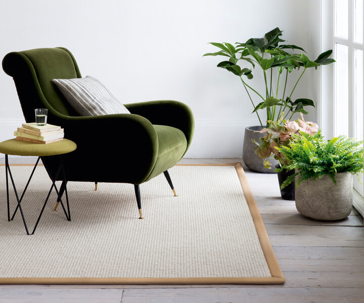 Alternative Flooring, Spring Trends 2025, Wool Pebble Omaha bespoke rug
