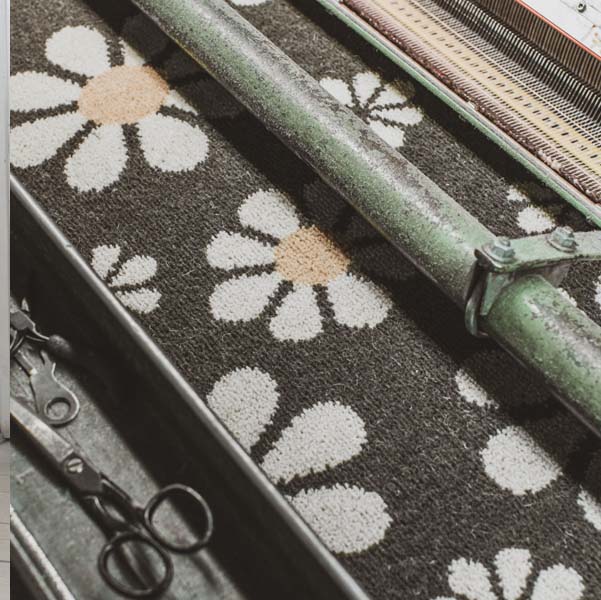 Alternative Flooring, Makers, Our People, quality and care inspection on British woven wool carpet